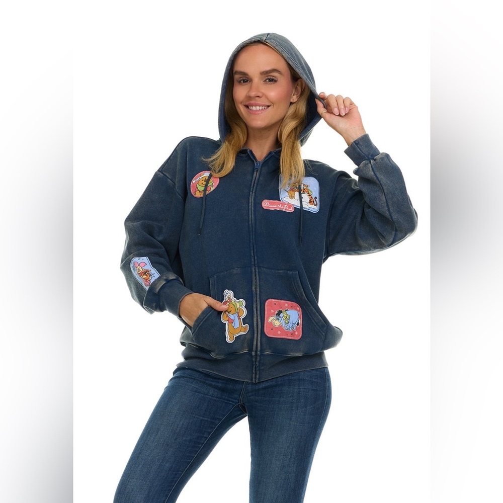 Winnie the Pooh Women's Character Full-Zip Hoodie